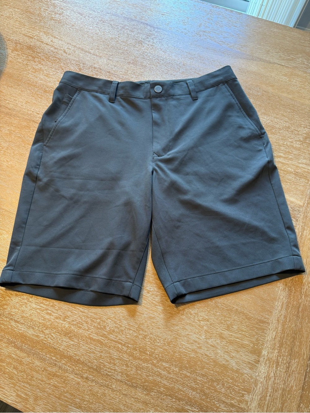 Bonobos Charcoal Flat-Front Performance Shorts